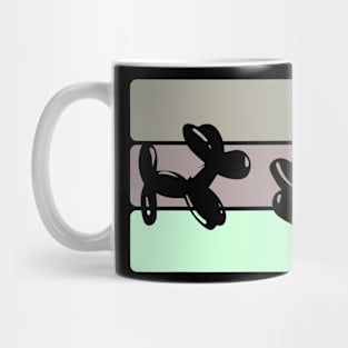 Retro Balloon Modelling Twisting Animal Dog Twister Mug